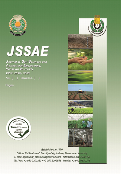 Journal of Soil Sciences and Agricultural Engineering